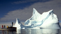 Auf der Jagd nach Eisbergen